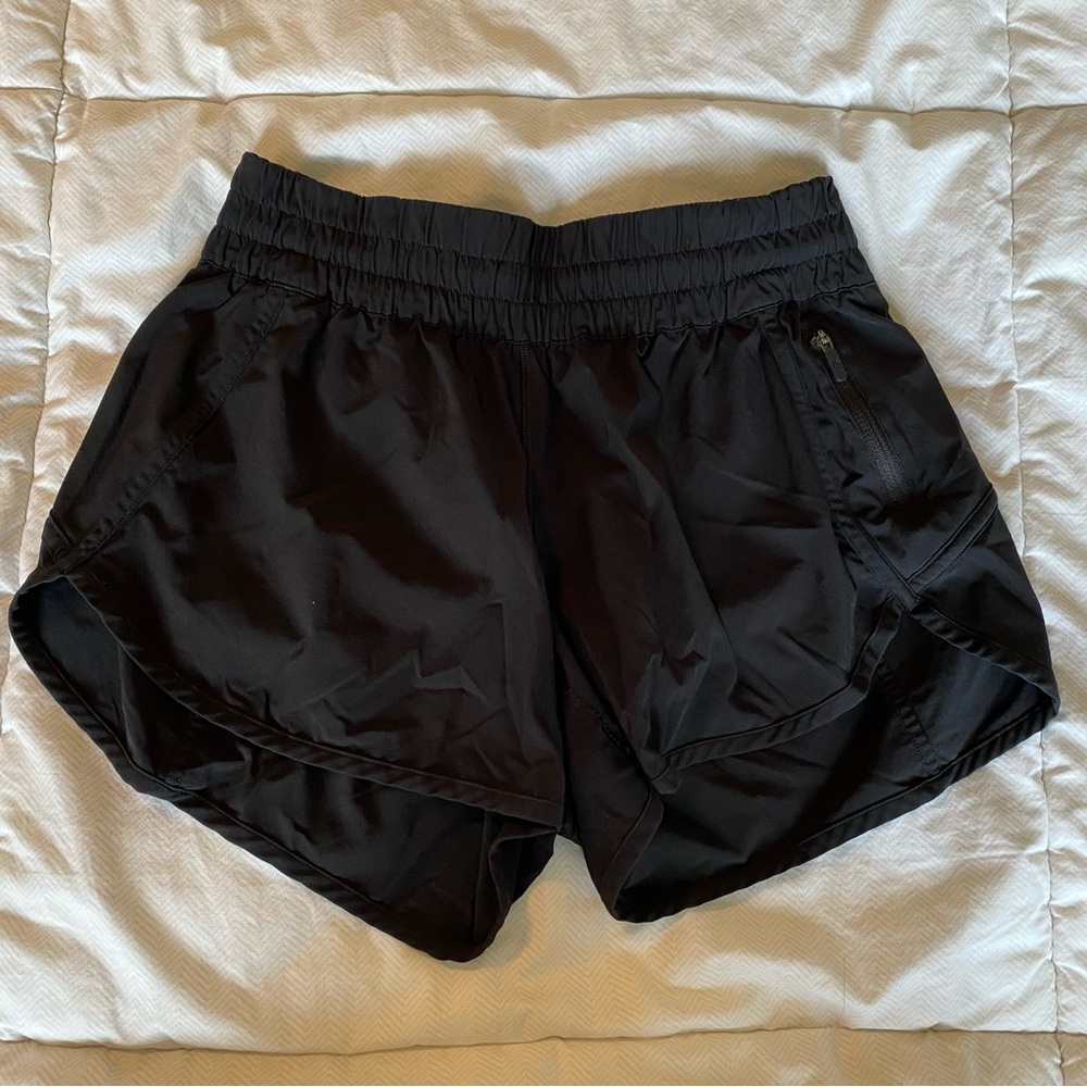 Black Lululemon Tracker Shorts